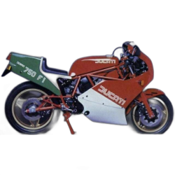 Amortisseurs Shock Factory pour Ducati 750 F1 86-88