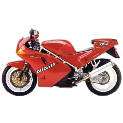 Amortisseurs Shock Factory pour Ducati 851 88-92