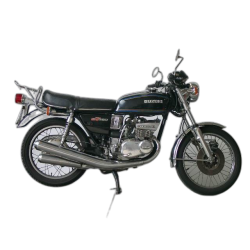 Amortisseurs Shock Factory pour Suzuki GT 380 72-78